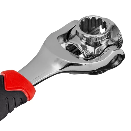 Ключ универсальный 48 в 1, СrV, 8-19мм, Spline Matrix 14999 купить в Урае