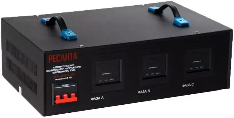 Стабилизатор трехфазный РЕСАНТА АСН-4500/3 купить в Урае