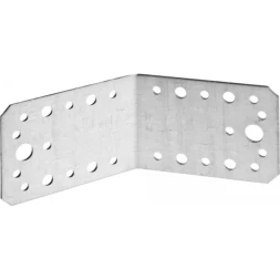 Крепежный угол ЗУБР "МАСТЕР" 135 град, 65х90х90мм, 20шт 310135-65-090