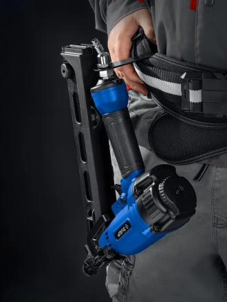 ЗУБР DA34-64, пневматический финишный нейлер для реечных гвоздей ЗУБР 15Ga, DA34 (32-64 мм), Профессионал (31926) купить в Урае