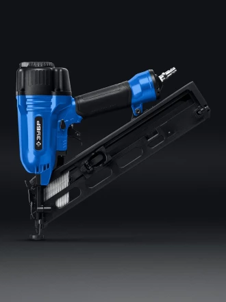 ЗУБР DA34-64, пневматический финишный нейлер для реечных гвоздей ЗУБР 15Ga, DA34 (32-64 мм), Профессионал (31926) купить в Урае