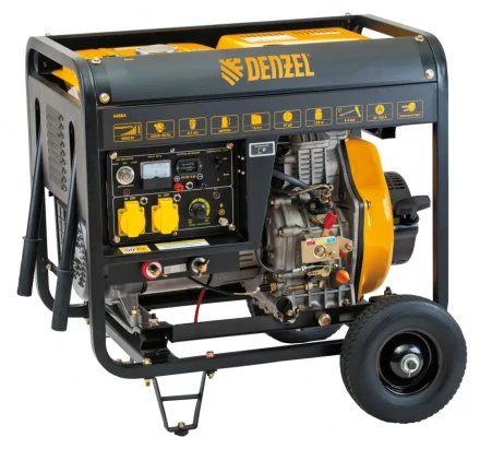 Дизельная сварочная генераторная установка DENZEL DW180Е 94664 купить в Урае