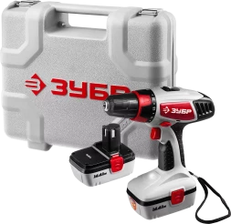 Дрель-шуруповерт 2 АКБ ЗДА-14.4-2 КИН20 серия ПРОФЕССИОНАЛ