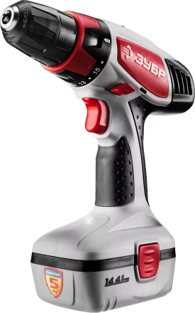 Дрель-шуруповерт 2 АКБ ЗДА-14.4-2 КИН20 серия ПРОФЕССИОНАЛ купить в Урае