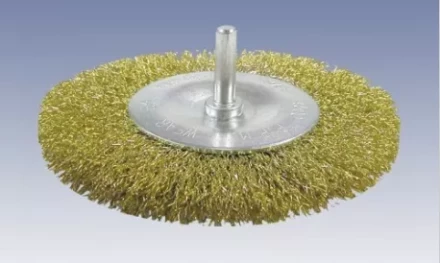 Щетка для дрели плоская 100мм BS Кратон 1 11 01 004 купить в Урае