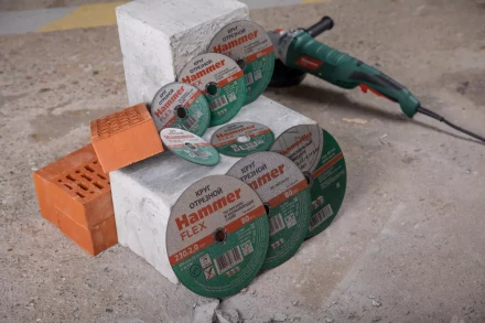 Круг зачистной HAMMER 180х6х22мм 14А купить в Урае