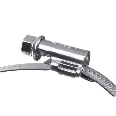 ЗУБР Х-9Н, 77 - 95 мм, накатная лента 9 мм, цинк, 25 шт, червячный хомут (37807-95) купить в Урае