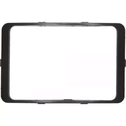 Вставка СВЕТОЗАР "ГАММА" декоративная, цвет темно-серый металлик, двойная SV-54177-DM