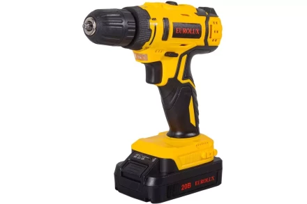 Дрель-шуруповерт Eurolux ДА-20/2Li 72/14/52 купить в Урае