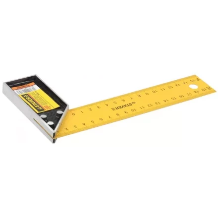 Угольник STAYER &quot;STANDARD&quot; столярный, стальное полотно, 200мм 34302-20 купить в Урае