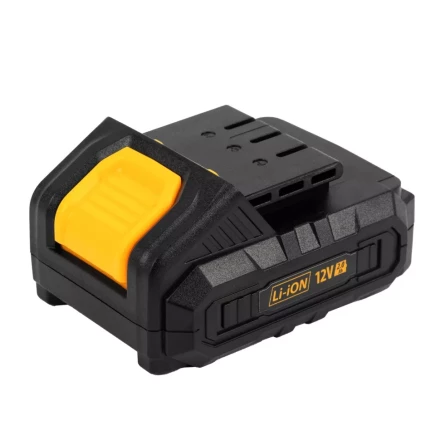 Дрель-шуруповерт аккумуляторная CDL-12-02BM, Li-Ion, 12 В, 2 акк.// Denzel 26105 купить в Урае