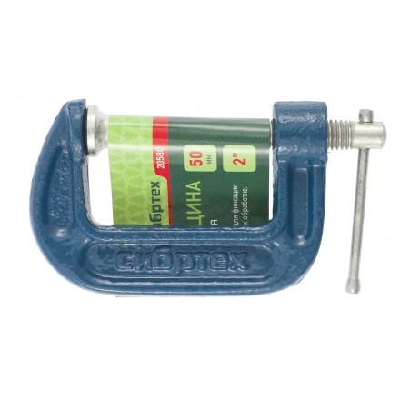 Струбцина G-образная,50 мм СИБРТЕХ 20580 купить в Урае