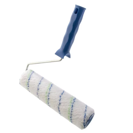 Валик &quot;Водные краски&quot;, 250 мм, ворс 12 мм, D - 48 мм, D ручки - 6 мм, полиэстер Сибртех 80187 купить в Урае