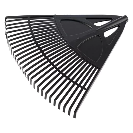 Грабли веерные пластиковые Сибртех, 620 мм, 27 плоских зубьев, без черенка, Россия, 61715 купить в Урае