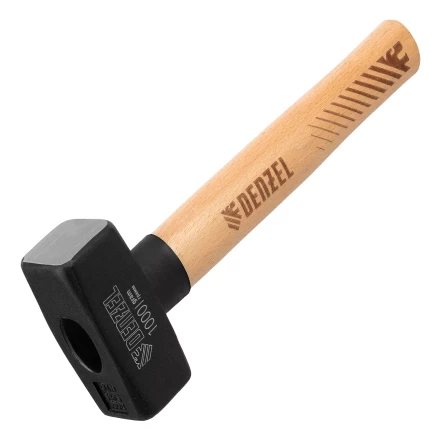 Кувалда, 1000 г Denzel, кованая головка, буковая рукоятка 11018 купить в Урае