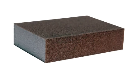 Губка абразивная четырехсторонняя 100х70х25мм К320/500 Энкор 20558 купить в Урае
