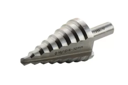 Сверло для металла ступенчатое Ф6-32 мм 8 ступеней ход 4,5 мм Энкор 21632 купить в Урае