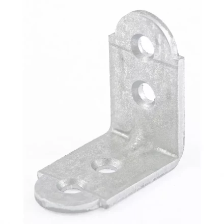 Уголок мебельный  усиленный, 2,0 мм, 30х30х16 мм, цинк  СИБРТЕХ Россия 46513 купить в Урае