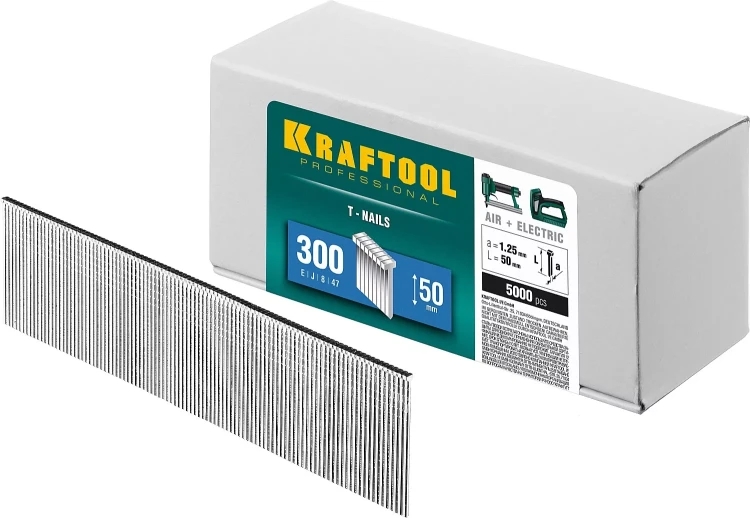 Гвозди тип 18GA (47 / 300 / F) 5000 шт 31785-50 купить в Урае
