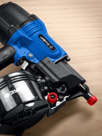 ЗУБР CSN-65, пневматический обшивочный нейлер для барабанных гвоздей ЗУБР CSN (38-65 мм), Профессионал (31922) купить в Урае