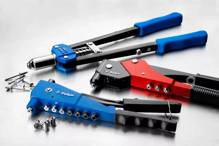 Двуручные усиленные заклепочники ЗУБР Т-64 серия ПРОФЕССИОНАЛ купить в Урае