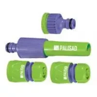 Набор для подключения шланга 3/4" (распылитель 3 адаптера к распылителю) PALISAD 65179