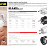 Вилка MAXElectro электрическая, 16А/220В, с заземлением, черная, STAYER 55160-B купить в Урае