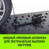 Ремень стяжной автовозный HITCH PROFF 50мм STF 600DaN 4000кг 3м текстил контр 750мм поворотн J-крюки (SZ068109) купить в Урае