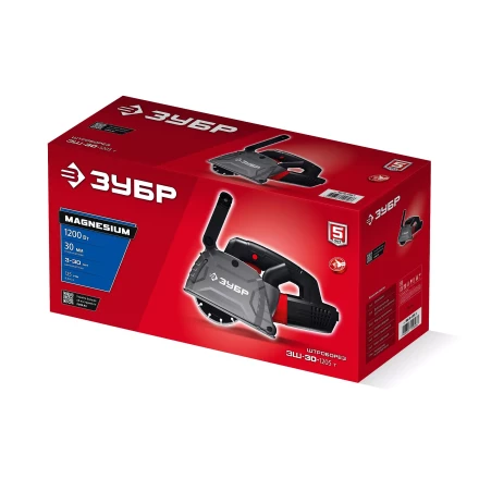 ЗУБР d 125 мм, 1200 Вт, 30 мм, штроборез (бороздодел) (ЗШ-30-1205 Т) купить в Урае