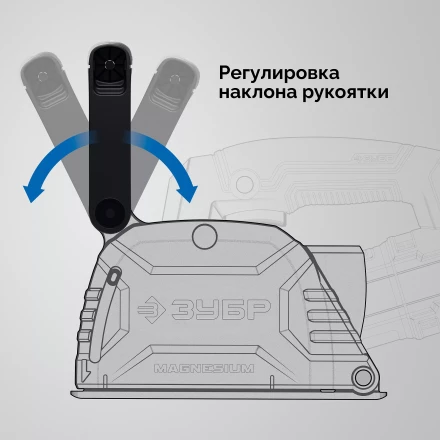 ЗУБР d 125 мм, 1200 Вт, 30 мм, штроборез (бороздодел) (ЗШ-30-1205 Т) купить в Урае
