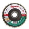 Круг Лепестковый Торцевой (КЛТ) HAMMER КЛТ 1 Ф125х22 Р100 213-021 купить в Урае