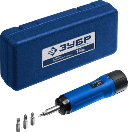ЗУБР 1 - 6 Нм, регулируемая, динамометрическая отвертка, Профессионал (64015) купить в Урае