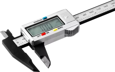 Штангенциркуль STAYER &quot;MASTER&quot; электронный, направляющая из композитных матер. на основе углеродного волокна, пластик корпус, шаг измерения 0,1, 150мм 34411-150 купить в Урае