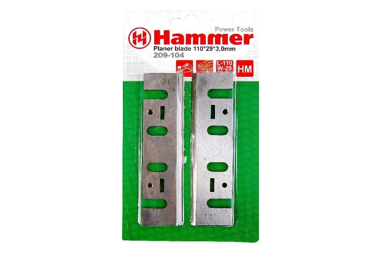 Ножи для рубанка HAMMER 110мм (Flex 209-104) купить в Урае
