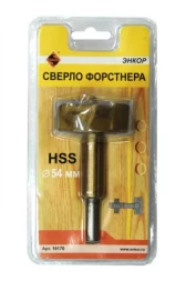 Сверло Форстнера  ф54мм в блистере 1/5/60 19170