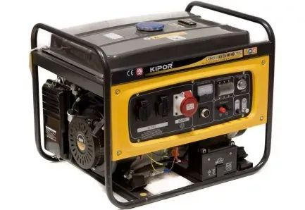 Электростанция бензиновая KIPOR KGE6500E3 купить в Урае