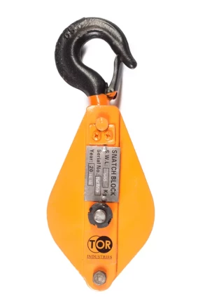 Блок монтажный однорольный с  крюком TOR HQG(L) K1-3,2 т с откидной щекой (T) 1048307 купить в Урае