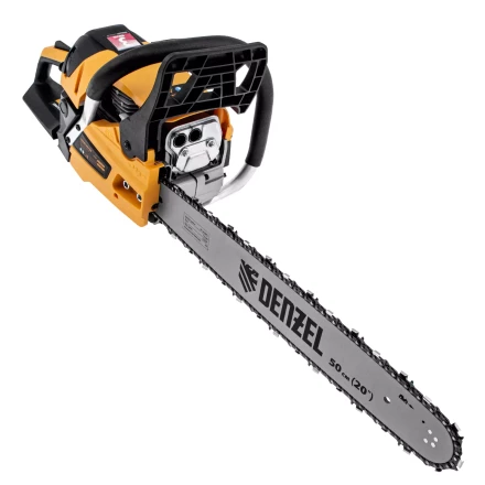 Пила цепная бензиновая Denzel DS-5820, шина 50 см, 58 см3, 3.6 л.с, шаг 0,325, паз 1,5 мм, 76 звеньев 95238 купить в Урае