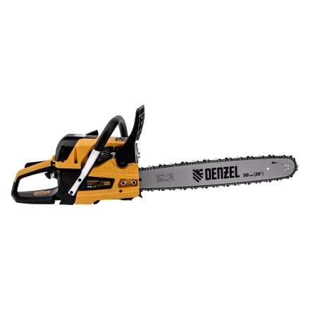 Пила цепная бензиновая Denzel DS-5820, шина 50 см, 58 см3, 3.6 л.с, шаг 0,325, паз 1,5 мм, 76 звеньев 95238 купить в Урае