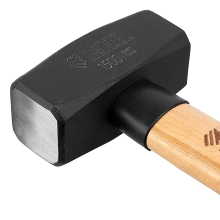 Кувалда, 1500 г Denzel 11019, кованая головка, буковая рукоятка купить в Урае