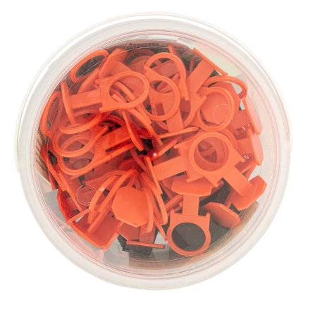 Комплект зажим + клин для системы выравнивания плитки СВП Кольцо, 50/50 шт. в ведре Сибртех 88112 купить в Урае