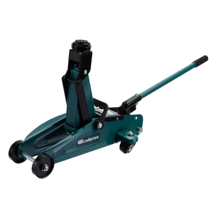 Домкрат гидравлический подкатной Сибртех 50833, 2 т, 127-330 мм, в пласт. кейсе купить в Урае