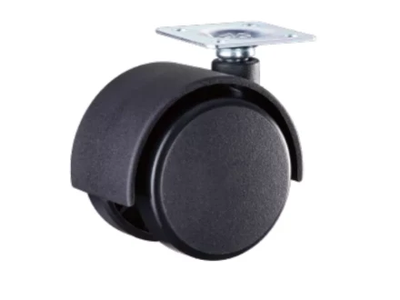 Колесо мебельное поворотное TWP 30 30 мм с площадкой 1027266 купить в Урае