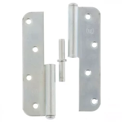 Петля накладная ПН1-130 правая цинк 4штуки Металлист Россия 91556