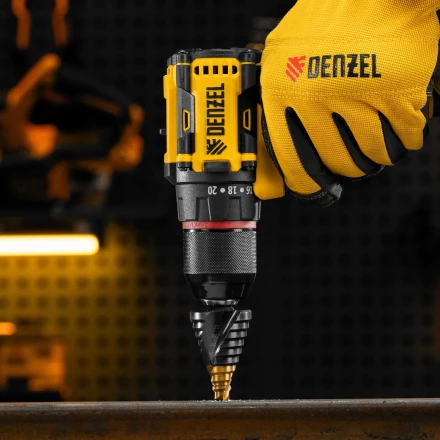 Сверло ступенчатое Denzel 723605, 9-12-15-18-21-24-27-30-33-36 мм, Р6М5, 6-гр. хвостовик купить в Урае