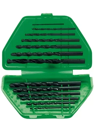 Набор сверл по металлу 1,5-6,5 мм (через 0,5 мм) 13 шт пластиковый бокс цилиндрический хвостовик SPARTA 723455 купить в Урае