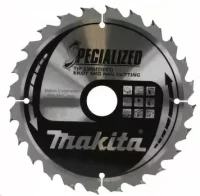 Диск пильный Makita, х355х30х3мм, 60 зуб,для дерева с гвоздями B-31463