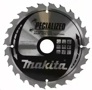 Диск пильный Makita, х355х30х3мм, 60 зуб,для дерева с гвоздями B-31463 купить в Урае