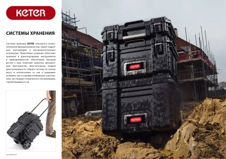 Ящик-лоток &quot;GEAR CRATE&quot;, 22&quot; KETER 38373 купить в Урае