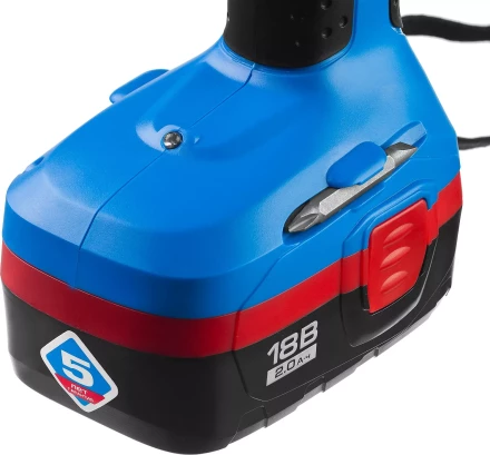 Дрель-шуруповерт 2 АКБ ЗДА-18-2 КИН20 серия ПРОФЕССИОНАЛ купить в Урае